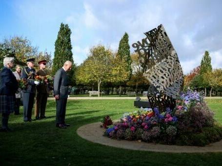 King honours UK's LGBTQ military personnel at new memorial